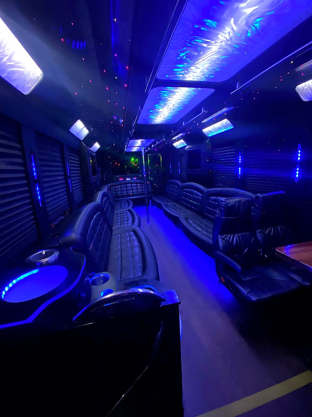 Cool blue LED